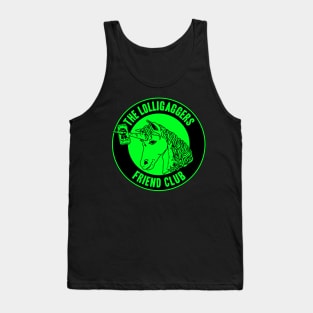 The Lolligaggers Friend Club - Neon Green Tank Top